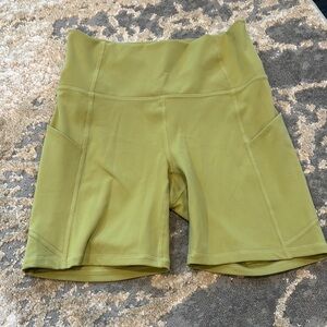 Fabletics Olive Green Women's Shorts
